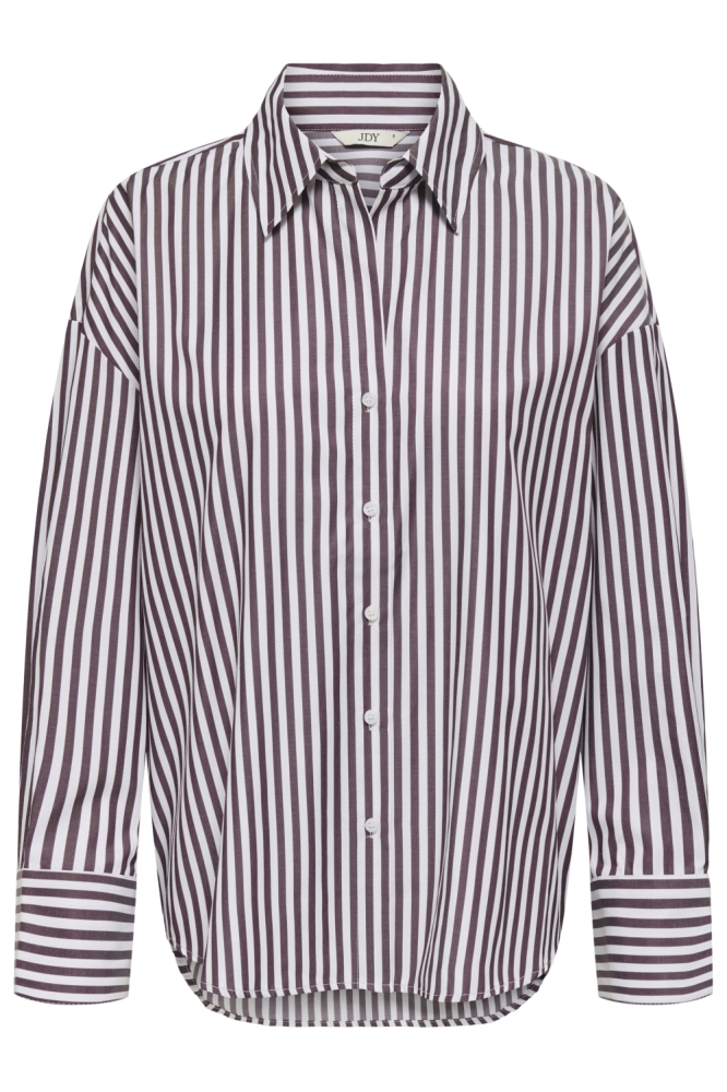 JDYVESPER L/S LOOSE SHIRT WVN NOOS 15338857 Cloud Dancer/FIG